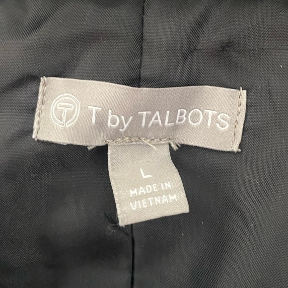 NWOT - T by Talbots - HIGH SHINE HIGH-LOW HEM QUILTED PUFFER VEST - Size Large - Picture 5 of 10